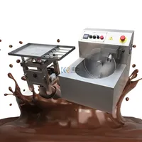 Mini Tabletop Vibration Table Chocolate Melting Tempering Machine