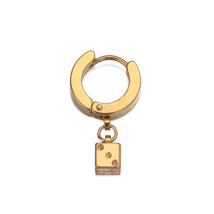 <span class=keywords><strong>Orecchini</strong></span> <span class=keywords><strong>Pendenti</strong></span> a Dado in Acciaio Inossidabile Craft Wolf per <span class=keywords><strong>Uomo</strong></span> e Donna - Product Image 4