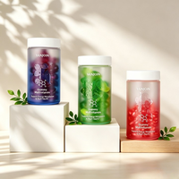 Contenant en verre pour vitamines gélifiées et suppléments quotidiens, avec bouchon sécurité enfant, design coloré et pulvérisateur, disponible en 30ml, 60ml, 90ml, 120ml, 150ml, 180ml