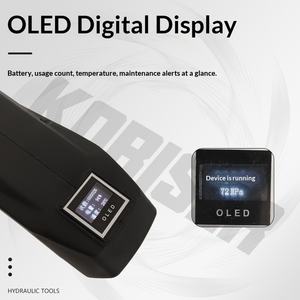 Outil de sertissage sans fil ED-24, charge 18V, brise-écrous hydraulique électrique pour écrous rouillés, alimentation par batterie, brise-écrous hydraulique - Product Image 4