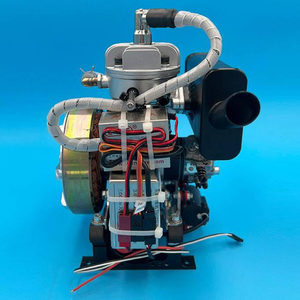Moteur hybride DLE35HD monocylindre à deux temps refroidi par eau, piston à entraînement par huile vers électrique, moteur à haute puissance pour drone UAV - Product Image 3