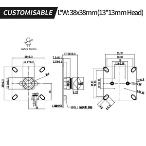 85 ° Módulo de Cámara de Seguridad Industrial de Alta Temperatura 1080P SC231AI para Monitoreo de Alimentos en Hornos Inteligentes - Product Image 3