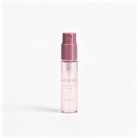 Flacon de parfum miniature personnalisé de 2 ml en verre ambré, vaporisateur, échantillon, brume fine, portable, vide, testeur de parfum avec étiquette privée