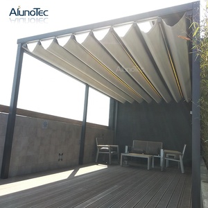 Easily Assembly Sun Shade Pergola Opening Roof System Retractable <strong>Car</strong> <strong>Awning</strong> - Product Image 1