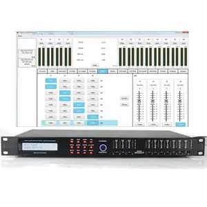 सिंबोसन पेशेवर ऑडियो प्रोसेसर 4 इन 8-4.8 कराओके स्पीकर मैनेजमेंट सिस्टम और ऑडियो प्रोसेसर