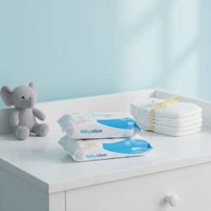 48 片装低过敏性 EDI 纯净水婴儿护肤加厚可生物降解环保超柔软旅行湿巾 - Product Image 3