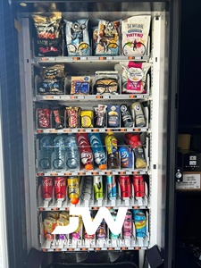 Máquina Expendedora de Bebidas y Aperitivos Combinados de Alta Calidad <span class=keywords><strong>JW</strong></span> con Teclado, Refrigerador y Sistema de Pago con Monedas y Sin Efectivo - Product Image 6
