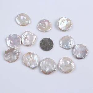 Collar de Perlas de Agua Dulce Naturales Casi Circulares de 3.2-3.6mm, Blancas, Accesorios de Moda DIY con Defectos de Material de Alta Luminosidad - Product Image 2