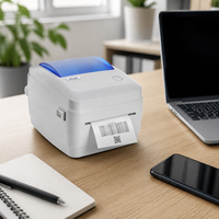 Impresora de Etiquetas Térmicas Inteligente con Precio Directo de Fábrica OEM, Compatible con Papel en Rollo y Formato Fanfold, Conexión Dual Android/iOS, en Stock