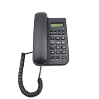 Téléphone fixe analogique avec affichage de l'identification de l'appelant et mélodies de sonnerie sélectionnables, idéal pour la maison, l'hôtel et le bureau – Prix direct usine