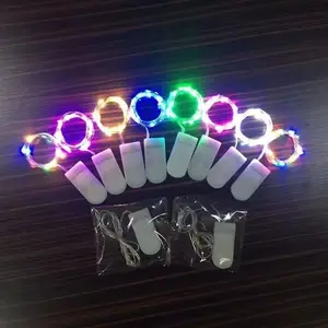 Micro Mini LED Kupfer Lichter String 20 Leds Party Weihnachts ferien Beleuchtung Led Weinflasche Cork Copper String Light