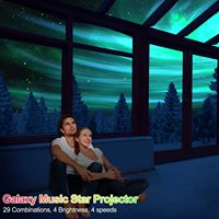 Couleur changeante nébuleuse Aurora ciel étoilé musique étoile galaxie projecteur veilleuse pour la maison fête chambre cadeaux