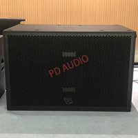 Subwoofer professionnel double 18 pouces alimenté Sub 8006, haut-parleurs de basses à haut SPL pour système de sonorisation de concert