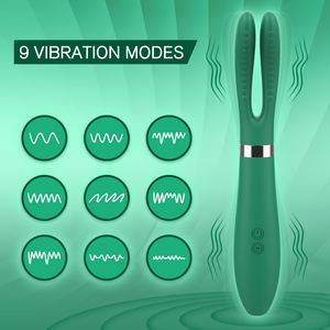 Vibrador dividido de frecuencia recargable impermeable Mini vibradores masaje sexo hombre mujer <span class=keywords><strong>ladyboy</strong></span> shemale juguetes sexuales - Product Image 2
