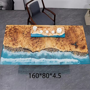 Gmart-muebles para sala de estar de 24x4 pulgadas, herramientas de madera sólida 3D, azul, grande, <span class=keywords><strong>Exra</strong></span>, restaurante, mesas de epoxi, precio barato - Product Image 6