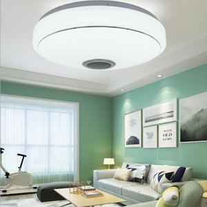 Đèn Âm Nhạc LED <span class=keywords><strong>60W</strong></span>, Đèn Trần Loa WIFI RGB, Đèn Điều Khiển Từ Xa, Có Thể Điều Chỉnh Độ Sáng, Nhiều Màu - Product Image 5