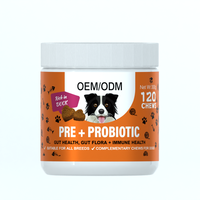 Complément alimentaire pour animaux de compagnie OEM/ODM Probiotiques pour chiens Soutien à la santé intestinale Estomacs sensibles Maintien des mouvements intestinaux sains