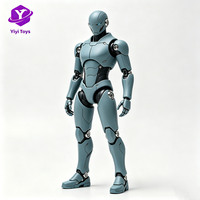 Figura de Acción de Robot Militar Coleccionable en 3D de PVC de Alta Calidad, Escala 1:10, para Edades de 5 a 13 Años, Unisex