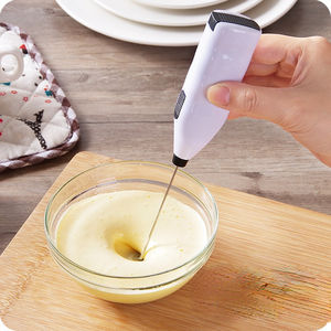 Fouet mousseur manuel en acier inoxydable pour café, lait et thé, accessoire de cuisine domestique, vente en gros - Product Image 4