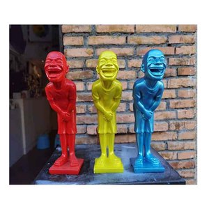 Mini plâtre de l'<span class=keywords><strong>avatar</strong></span>, Sculpture style littéraire internationale, décoration artistique, diy, pour la maison - Product Image 1
