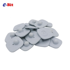 แท็กแข็งป้องกันการโจรกรรม EAS สีเทา รุ่น ABS Plastic RF 8.2MHz RF-XFGY สำหรับร้านขายเสื้อผ้า - Product Image 2