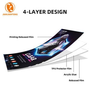 <span class=keywords><strong>Film</strong></span> protecteur d'écran en hydrogel robuste, TPU chinois 0,17 mm HD transparent, 120x180 mm, <span class=keywords><strong>film</strong></span> TPU pour téléphone, vente en gros - Product Image 2