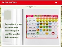 Juguete Educativo Popular para Niños, Tabla de Recompensas Magnética Minimalista