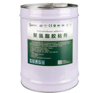 Low price hot selling non-toxic polyurethane paint adhesive and paint paste, strong adhesion pigment coating