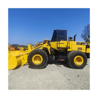 Chargeuses sur pneus d'occasion 5t Komatsu WA380-3 haute puissance grand godet pelle camion travail de la terre machines de construction à SHANGHAI