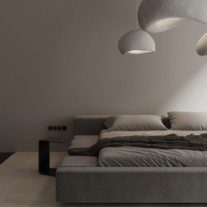 Ensemble de meubles de chambre à coucher italien, lit king size, design moderne, lit de princesse, ensemble de meubles design, cuir, tissu, villa de luxe italienne - Product Image 5