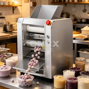 Machine à boules de taro en acier inoxydable, moule réglable 7/8/9 mm pour les salons de thé - Product Image 2