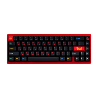Clavier de jeu entièrement personnalisable 68 touches, toutes couleurs/commutateurs/logos/structures/configurations, directement de l'usine OEM/ODM