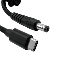 Câble de charge rapide PD à tension réglable, type C mâle vers DC5 5x2 1mm, 5V9V12V15V20V pour routeur, ordinateur portable
