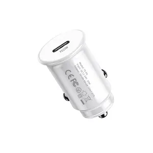 20W PD Type-c Car Adapter Fast Charging USB Car Charger 20W Fast Car Charger For Phone Samsung Huawei Xiaomi