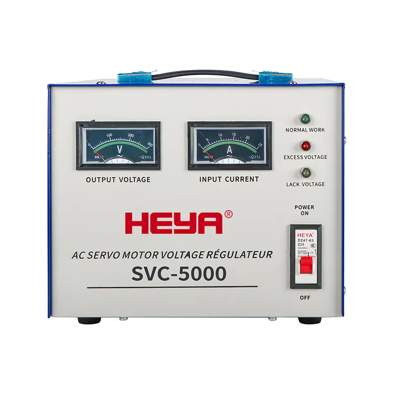 Servo Motor 5KVA AC 4000-5000W bakır bobin otomatik voltaj regülatörleri SVC sabitleyici AVS 220V AVR