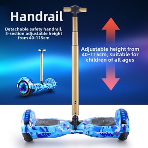 Nuevo Vehículo Eléctrico Inteligente Modelo HL10 con Estructura de Hierro, Diseño de Doble Rueda, Manillar y Capacidad de Carga de 100 kg <span class=keywords><strong>para</strong></span> Niños y Adultos - Product Image 3
