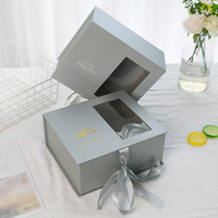 OEM Écologique Recycle Je t'aime couvercle acrylique maman fleur maman boîtes florales fleur maman boîte fête des mères boîte cadeaux pour fleurs