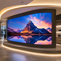 Shenzhen Fabrikası Kavisli LED Ekran Modülü Dış Mekan Esnek LED Panel P4 Tam Renkli Yumuşak LED Modül Ekran IP65