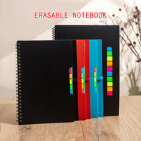 Cuaderno Borrable Impermeable de PP al por Mayor, Diario Reutilizable con Espiral Dorada, Bloc de Notas Inteligente para Oficina y Escuela