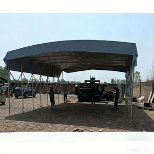 Heavy Duty Push Pull <b>Tent</b> - Galvanized Steel <b>Frame</b> Foldable Design Weather Resistant Canopy Retractable awning manufacturing - Product Image 3