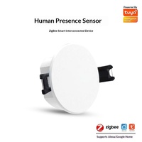 Capteur de présence humaine ZigBee Graffiti Home avec contrôle par application et système d'authentification Wi-Fi