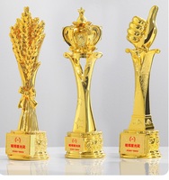 Trophée en résine plaqué or pas cher, personnalisable avec logo, pour la musique et la danse – Offre spéciale