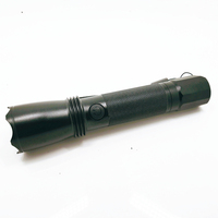 Lampe torche Led Rechargeable avec Zoom, torche d'attaque, tactique, autodéfense, lampe de poche