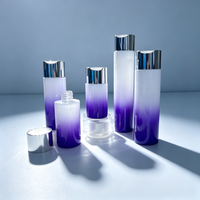 Flacon cosmétique rond en plastique PET vide de 120 ml à 300 ml avec couvercle en PP et pulvérisateur à pompe pour lotion, shampoing, crème pour les yeux