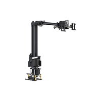 Kit Lengan Robot Desktop Servo Bus Serial Torsi Tinggi 3+1 DOF Berbasis ESP32 Mendukung Ekspansi Fleksibel dan Pengembangan Sekunder