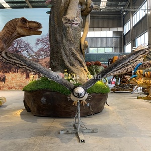 Parque interior Simulación Animales Decoración Animatronic Arpía Águila para centros comerciales - Product Image 4