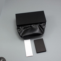 Vente chaude personnalisation luxe mode noir et blanc lunettes optiques boîte étui à lunettes étuis à lunettes lunettes de soleil sac d'emballage