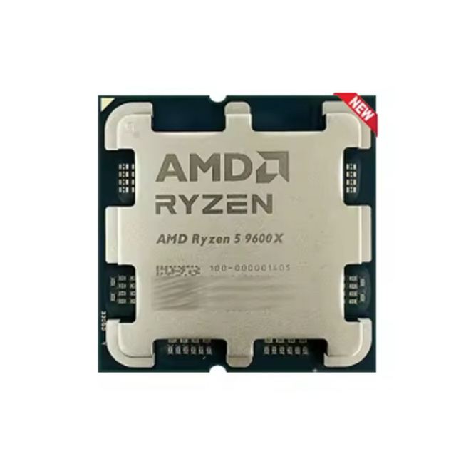 New AMD Ryzen 5 9600X Processor 5.4GHz 6-Core 12-Thread 38MB Game Cache 4NM TDP 65W Socket AM5 Gaming CPU Zen 5