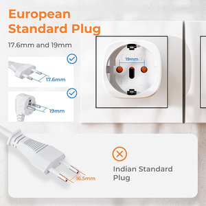 Adaptateur de <span class=keywords><strong>voyage</strong></span> europé<span class=keywords><strong>en</strong></span>/Italie/Brésil/Suisse vers Royaume-Uni/Malaisie/<span class=keywords><strong>Chypre</strong></span>/Singapour avec fusible 13A - Product Image 3