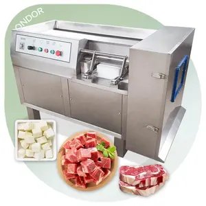 Beef Pork Commerical Cutter Cut Fresh Chicken Breast Block Dicer Slicer Fresh Frozen Meat Cube Dice Machine